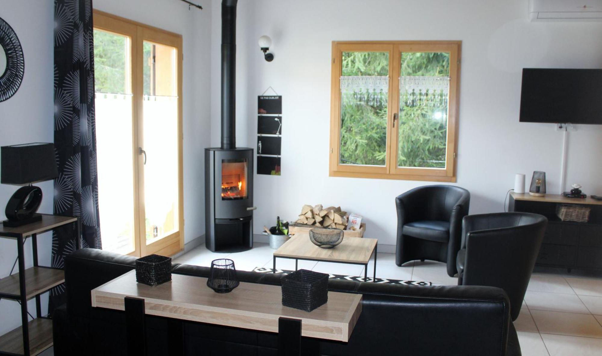 Chalet De Charme Le Contemporain Ney Zewnętrze zdjęcie