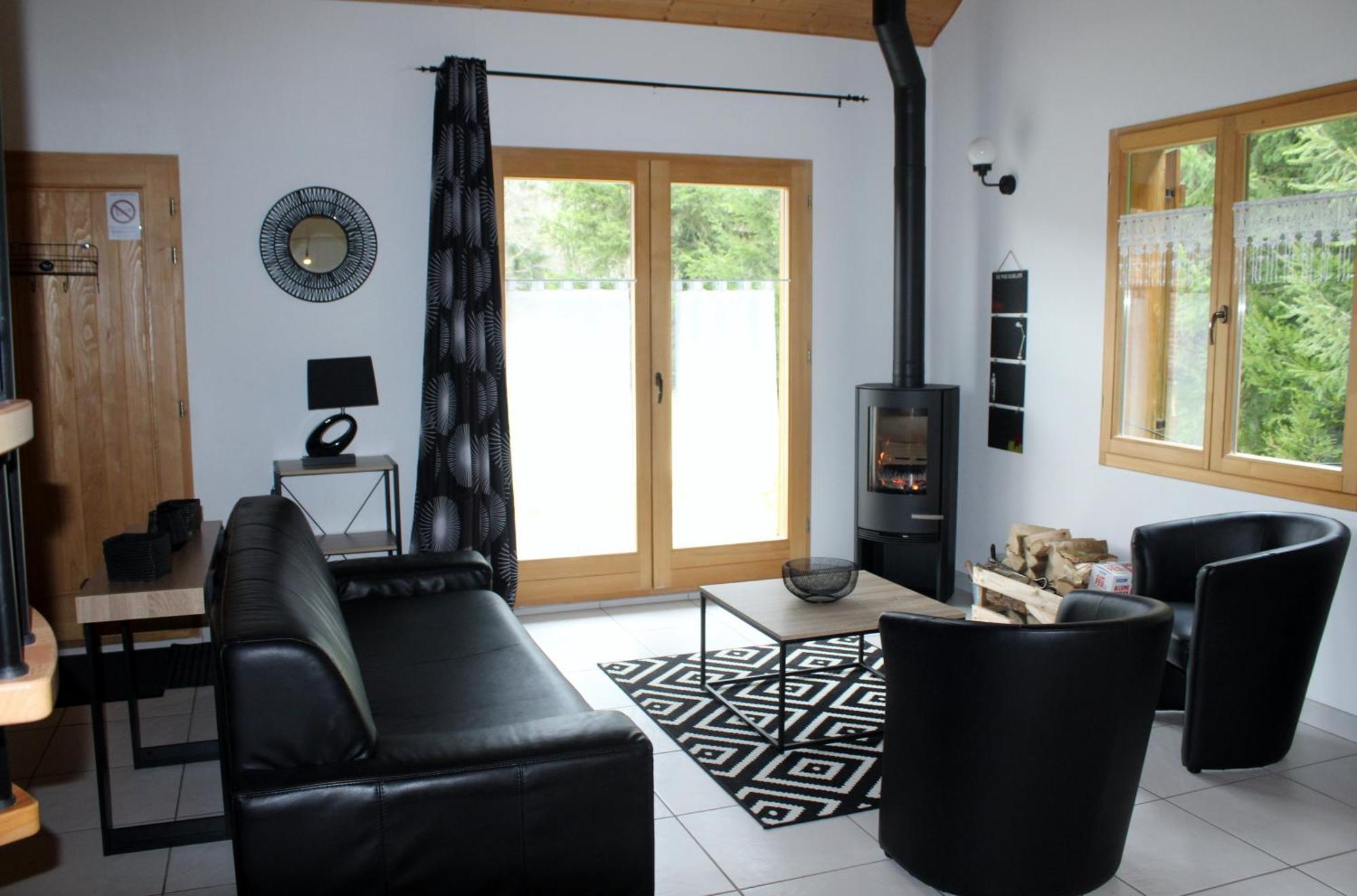 Chalet De Charme Le Contemporain Ney Zewnętrze zdjęcie