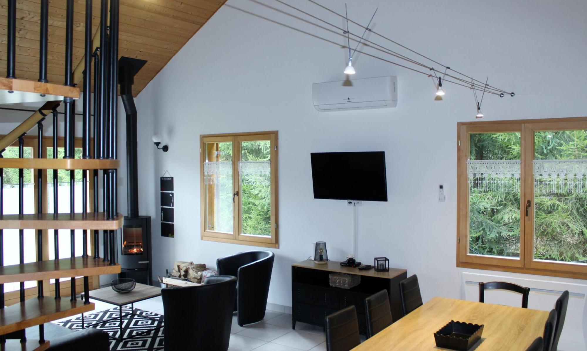 Chalet De Charme Le Contemporain Ney Zewnętrze zdjęcie