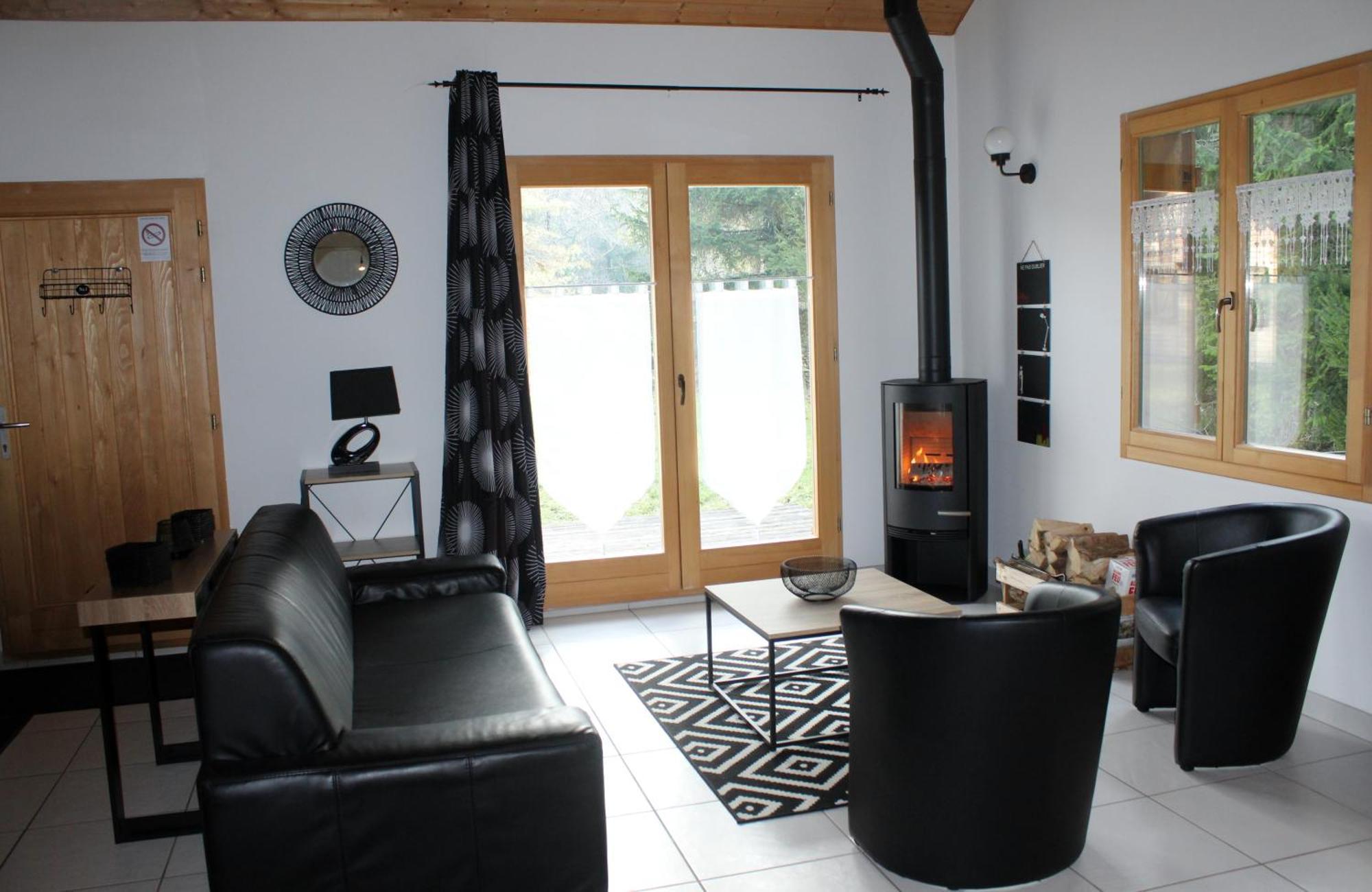 Chalet De Charme Le Contemporain Ney Zewnętrze zdjęcie