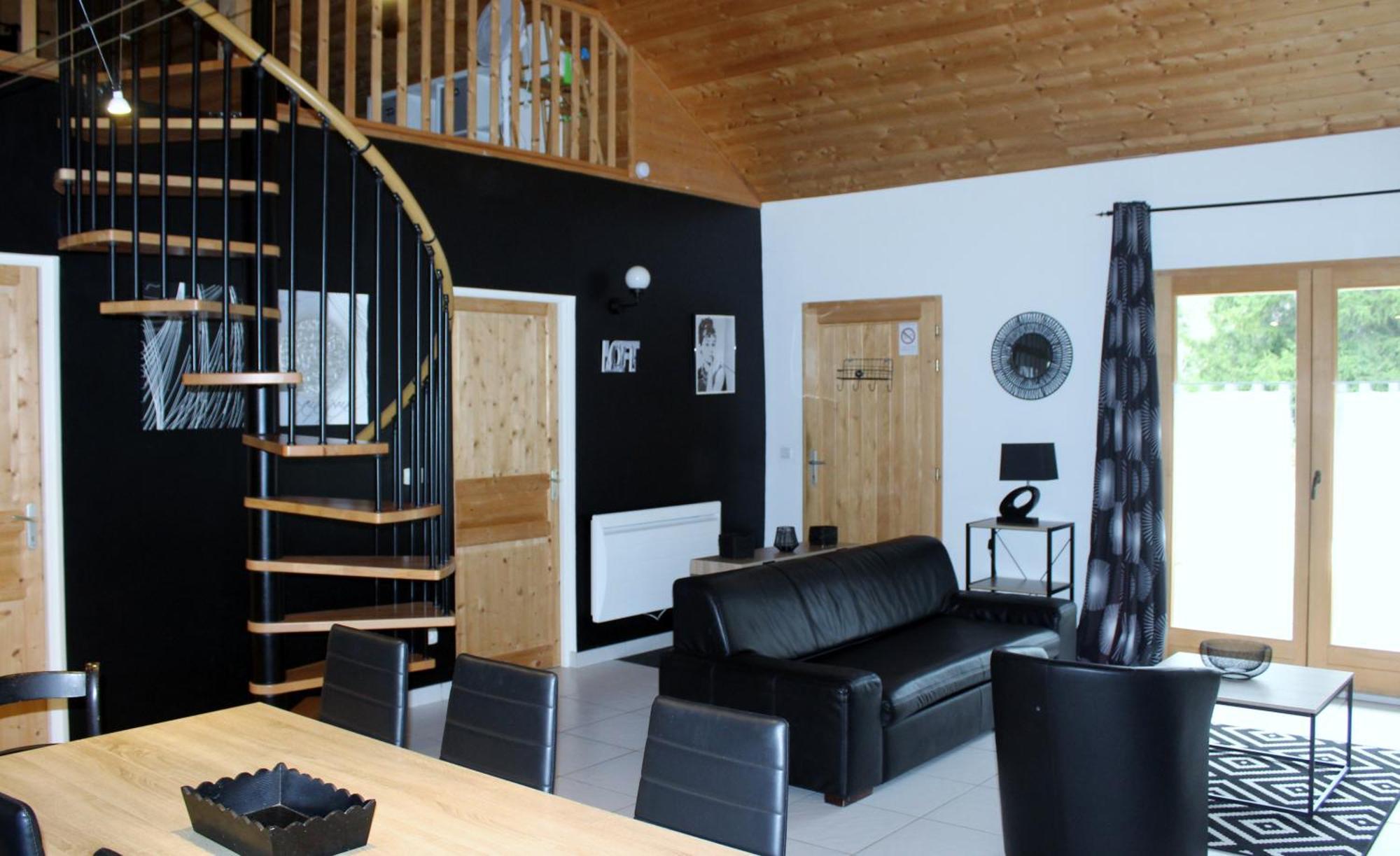 Chalet De Charme Le Contemporain Ney Zewnętrze zdjęcie