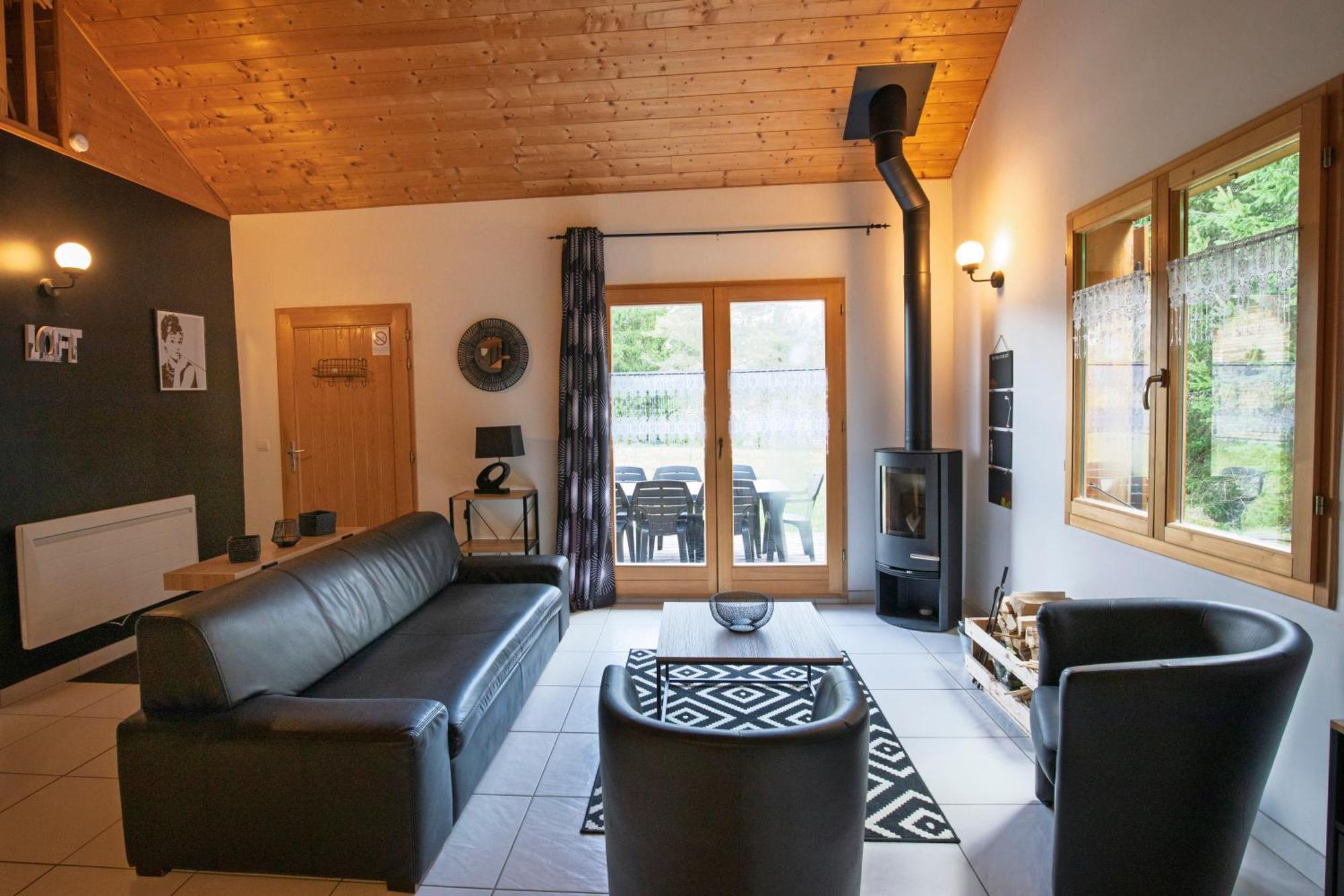 Chalet De Charme Le Contemporain Ney Zewnętrze zdjęcie