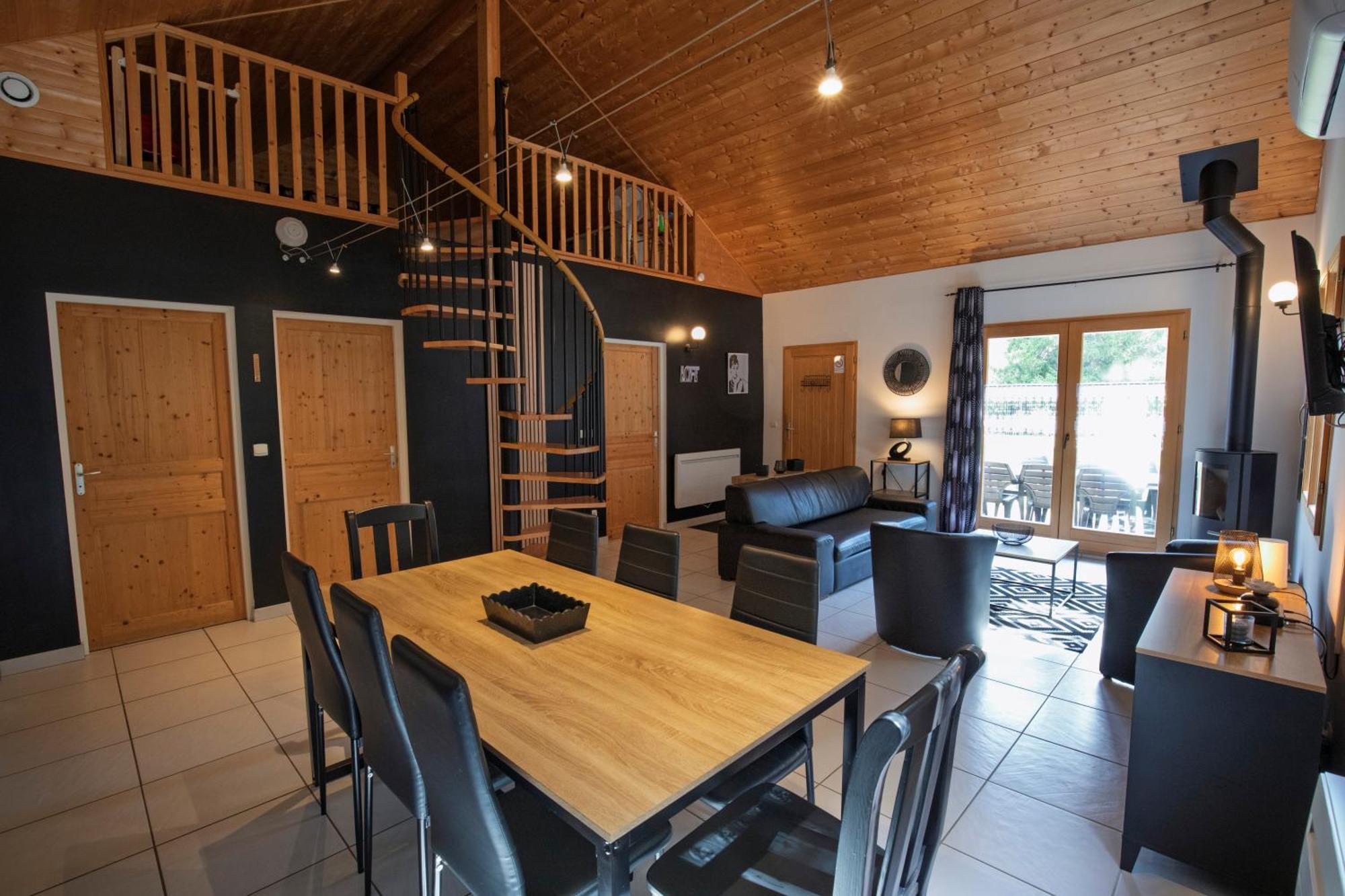 Chalet De Charme Le Contemporain Ney Zewnętrze zdjęcie