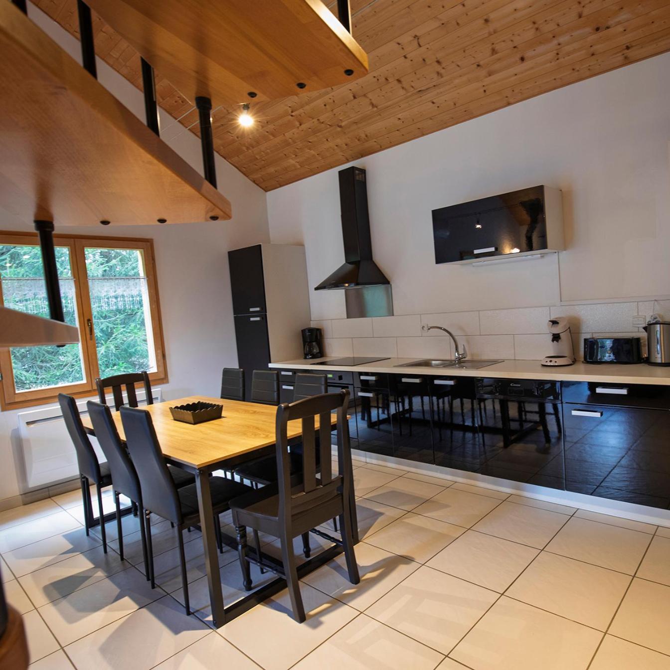 Chalet De Charme Le Contemporain Ney Zewnętrze zdjęcie
